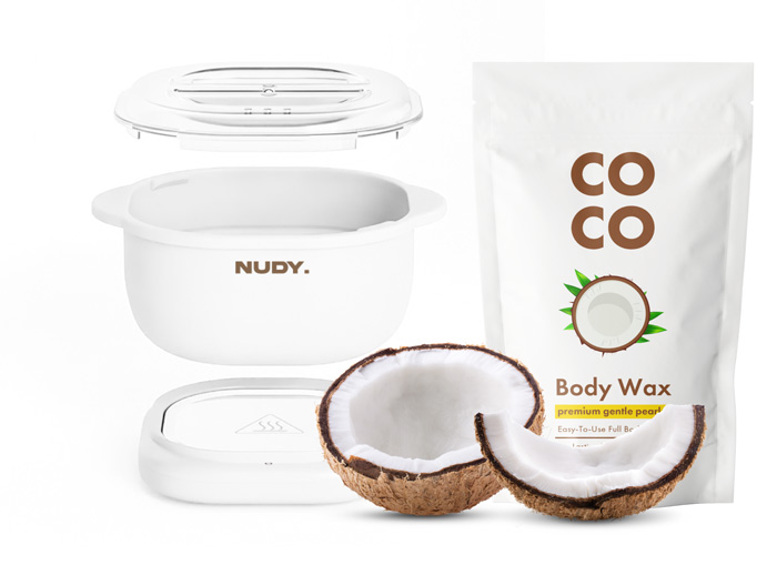 body wax + wax heater